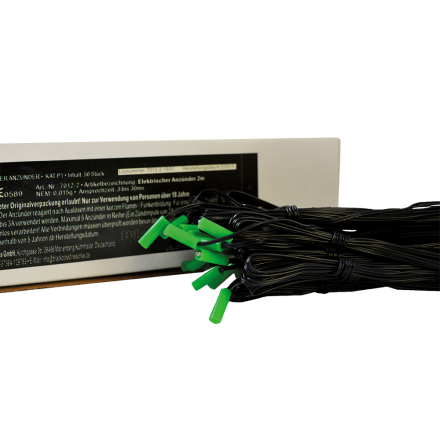 Elektrische Anzünder 2m (50er Pack)