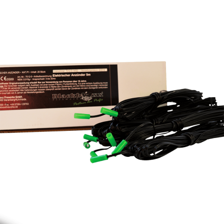 Elektrische Anzünder 5m (25er Pack)