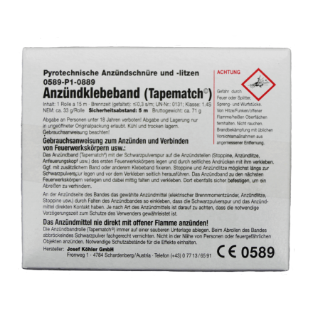 Tape Match, 15 m Rolle