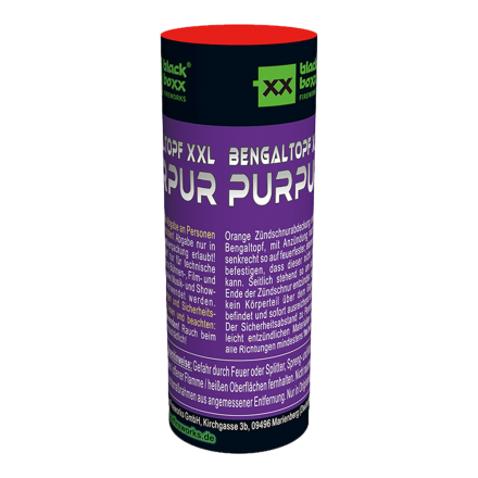 Bengaltopf XXL, Purpur