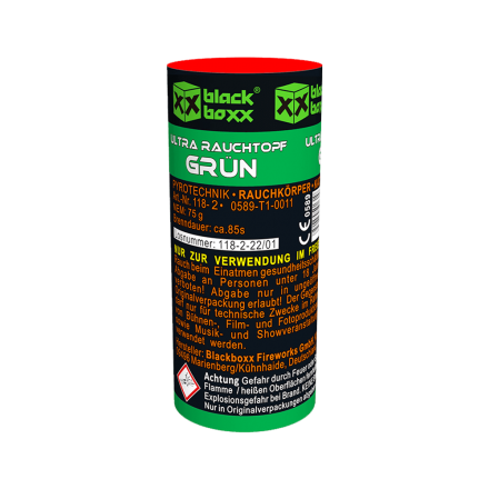 Ultra Rauchtopf Grün