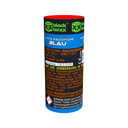 Ultra Rauchtopf Blau