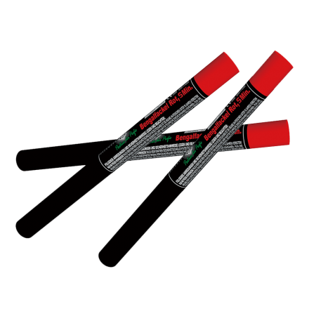 Bengalfackel Rot, 5 min