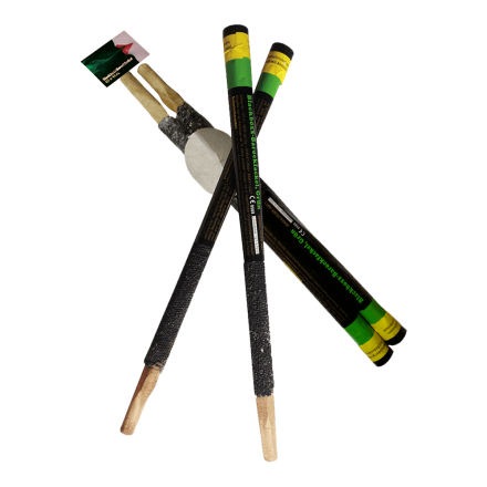 Barockfackel, Grün (2er Pack)