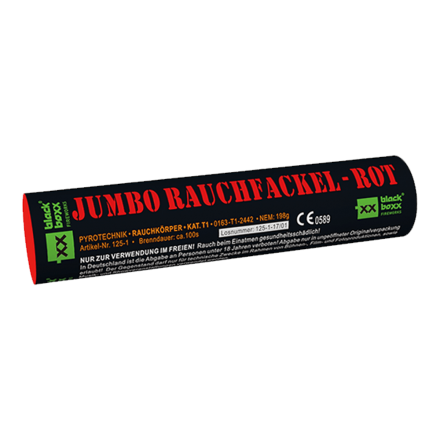 Jumbo Rauchfackel, Rot
