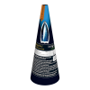 Feuerkegel No.1, Blau